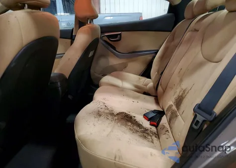 2013 Hyundai Elantra Gls z USA, uszkodzony, nr VIN 5NPDH4AEXDH396796